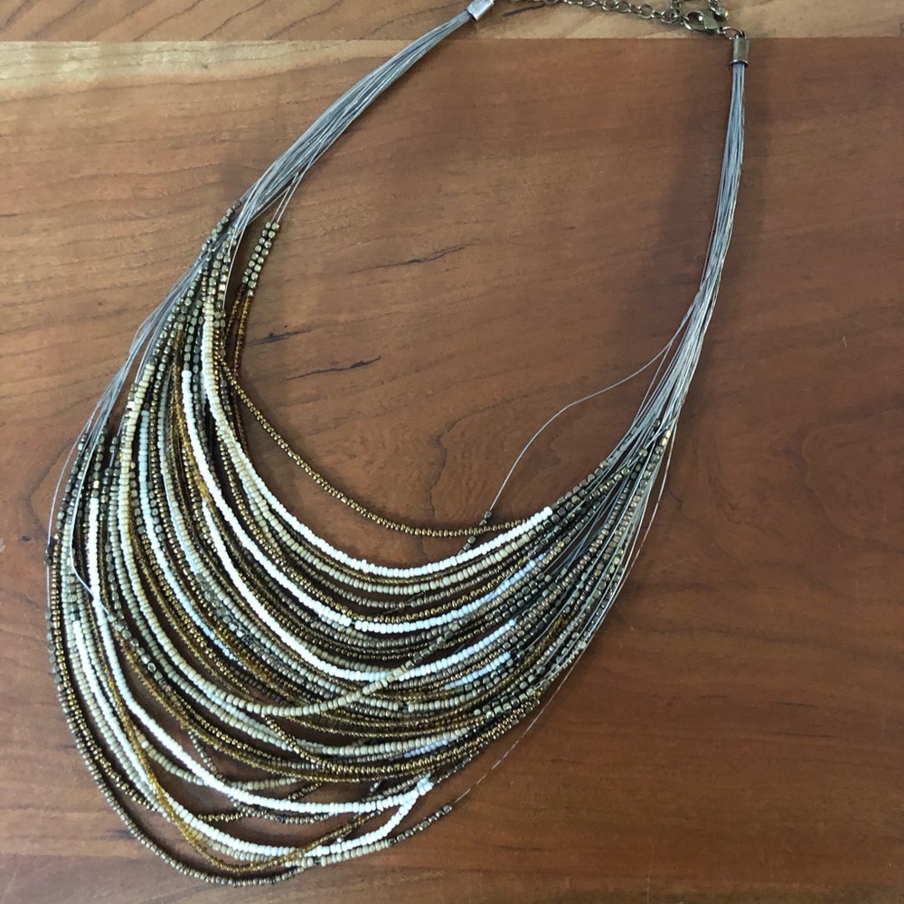 Multi layer beaded Necklace